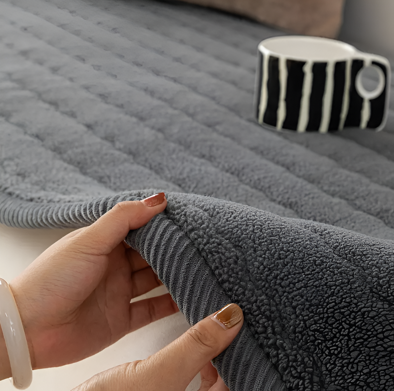 Soft Pet Proof Couch Cover Machine Washable Sofa Protector