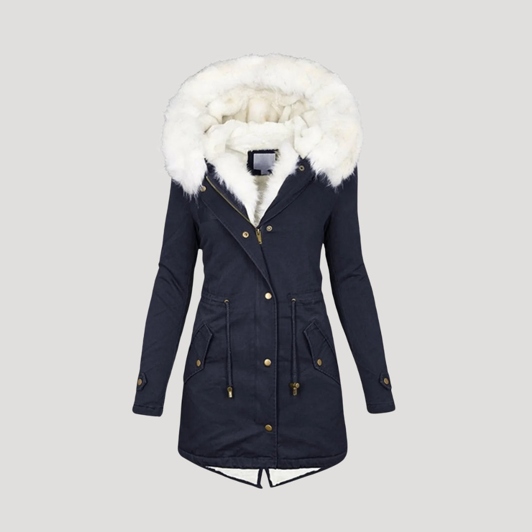 Warm Waterproof Parka Jacket for Women