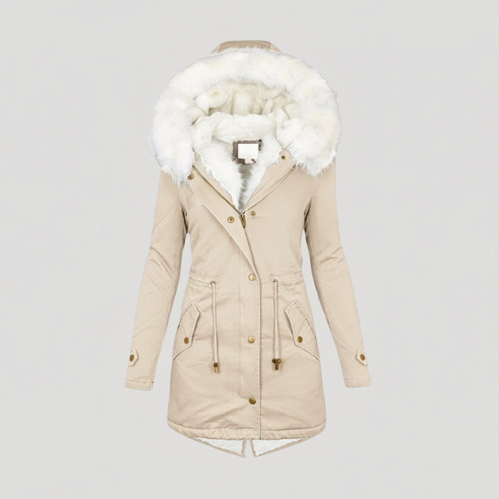Warm Waterproof Parka Jacket for Women