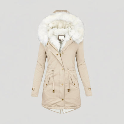 Warm Waterproof Parka Jacket for Women