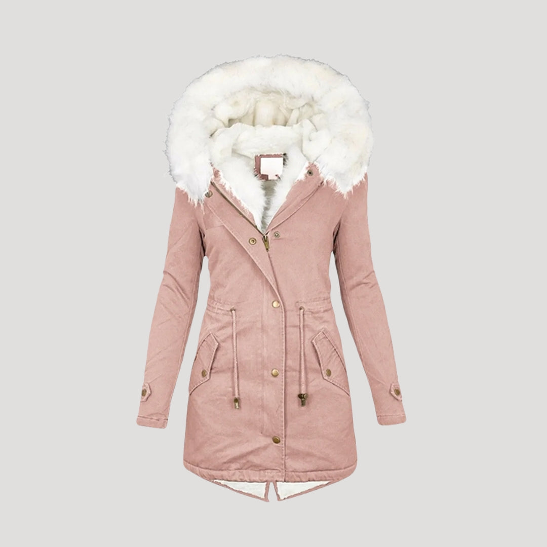Warm Waterproof Parka Jacket for Women