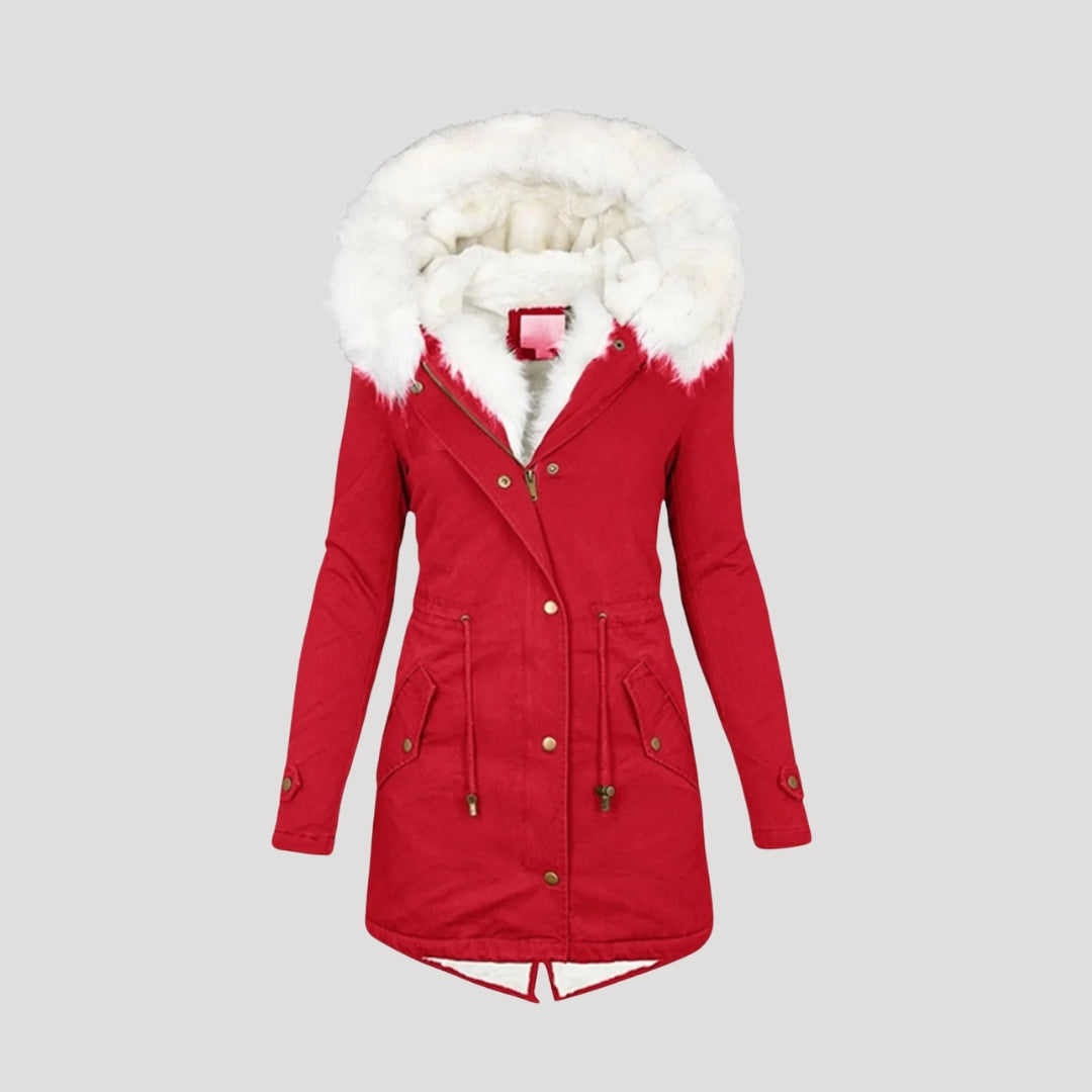 Warm Waterproof Parka Jacket for Women