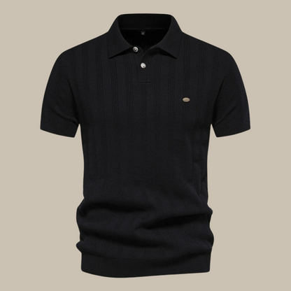 Classic Men's Short Sleeve Summer Polo Shirt - Luxivelle