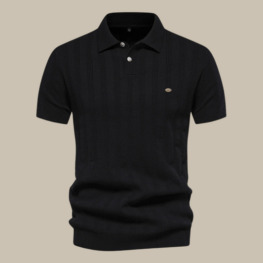 Classic Men's Short Sleeve Summer Polo Shirt - Luxivelle