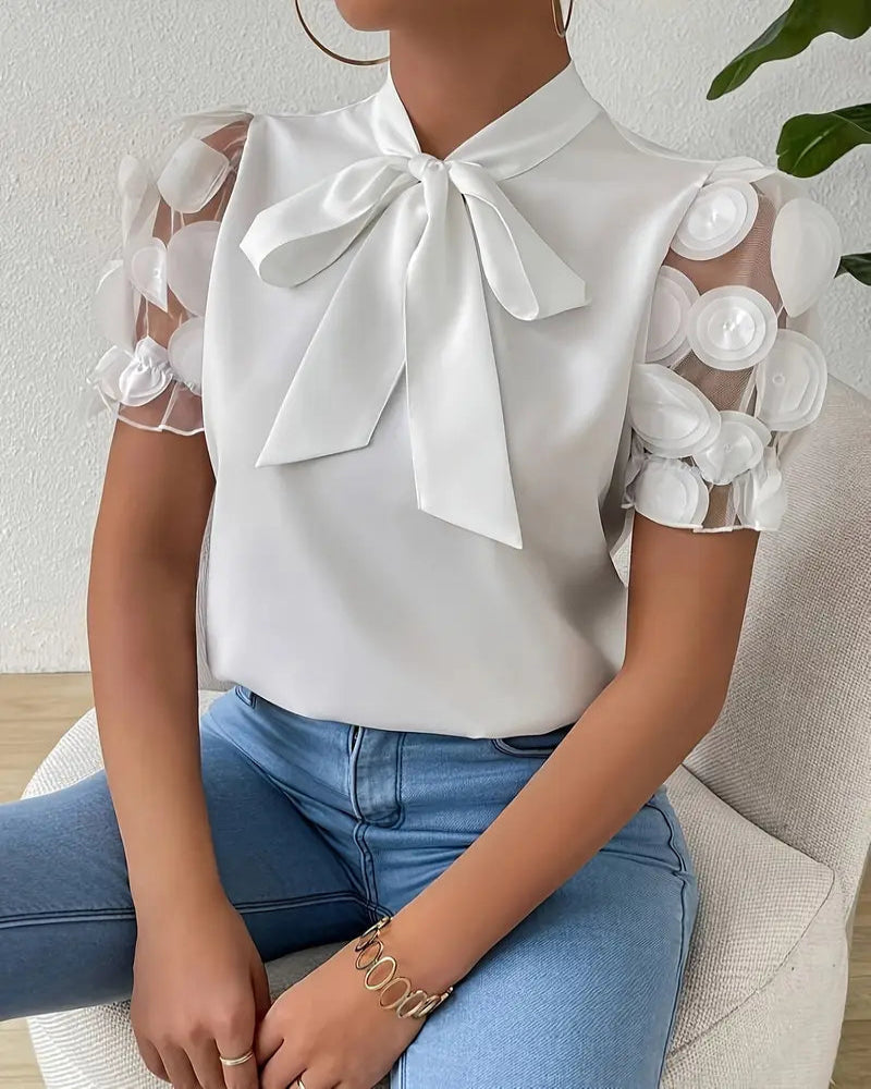 Relaxed Fit Female Blouse | Casual Chic Top - Luxivelle