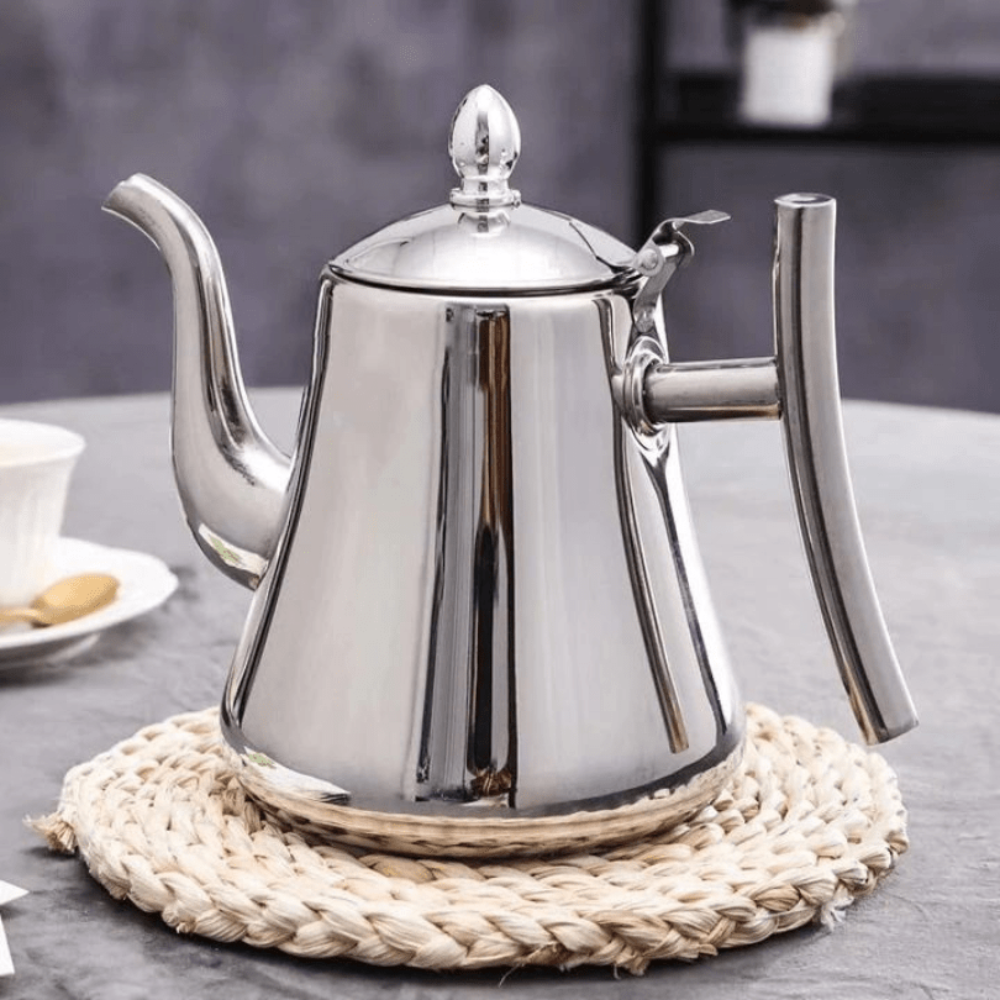 Quick Boil Stainless Induction Kettle with Filter – 1.5L