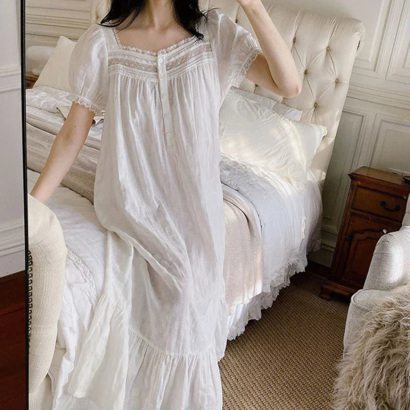 Elegant Lace Nightdress