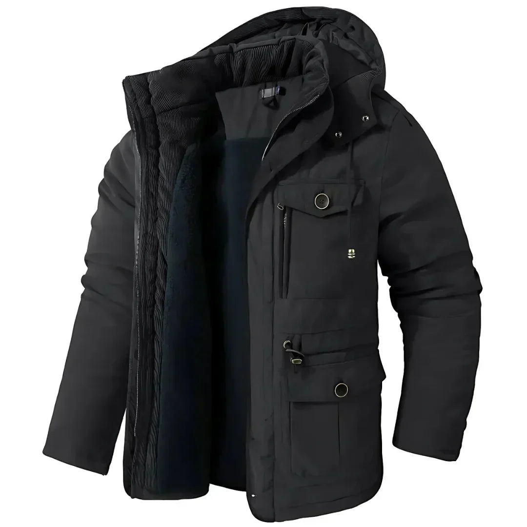 Thermal Insulated Men's Waterproof Parka Coat