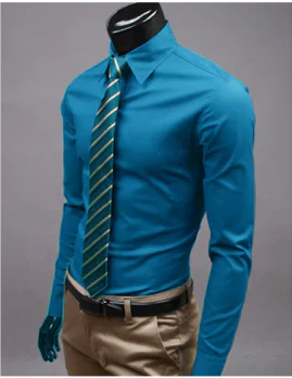 Men's Lightweight Casual Down Dress Shirt