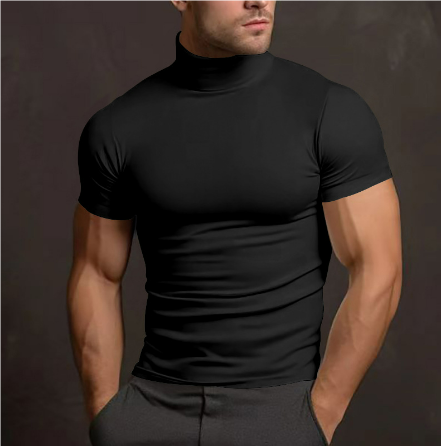 Classic Fit Crew Neck Tee for Men - Luxivelle