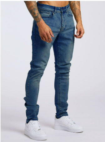 Classic Fit Low Rise Mens Slim Jeans