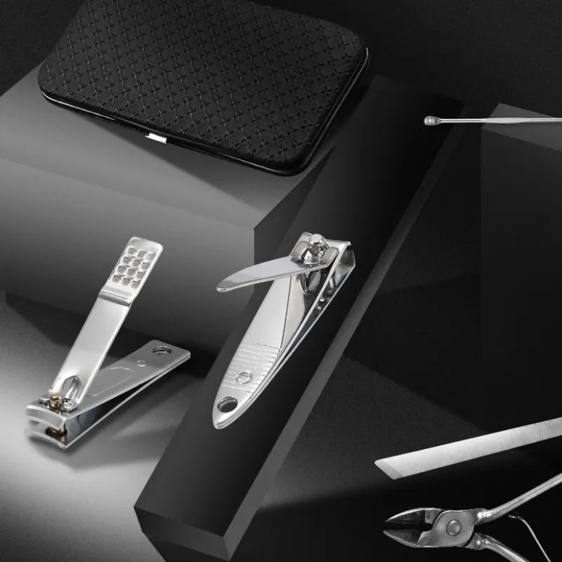Premium 19-Piece Stainless Steel Nail Care Kit