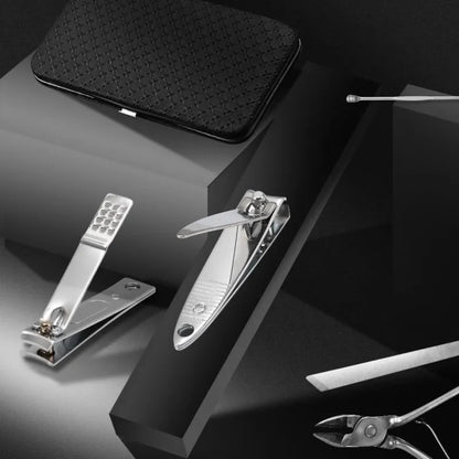 Premium 19-Piece Stainless Steel Nail Care Kit