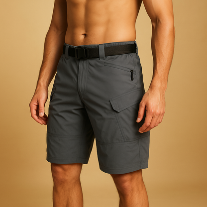 Men’s cargo trousers with quick-dry design and multiple pockets, ideal for outdoor adventures and daily wear.