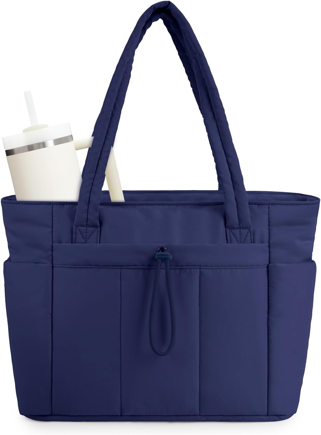 Quilted Tote Bag for Women | Water-Resistant 10