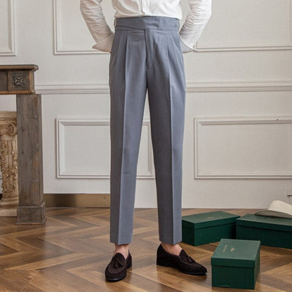 Classic Fit Straight Leg Men's Pants
