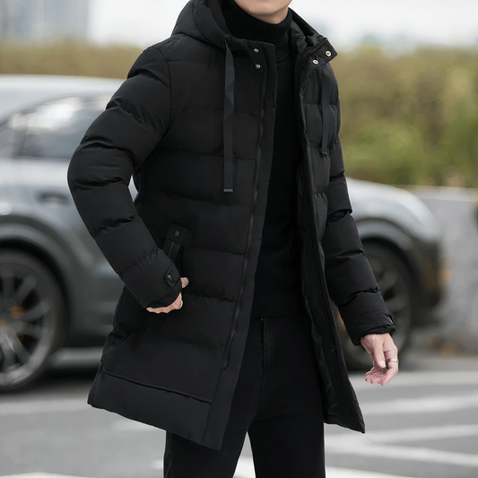 Casual Fit Mens Parka Winter Jacket - Luxivelle
