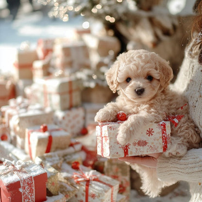 Cuddly Puppy Soft Stuffed Toy
