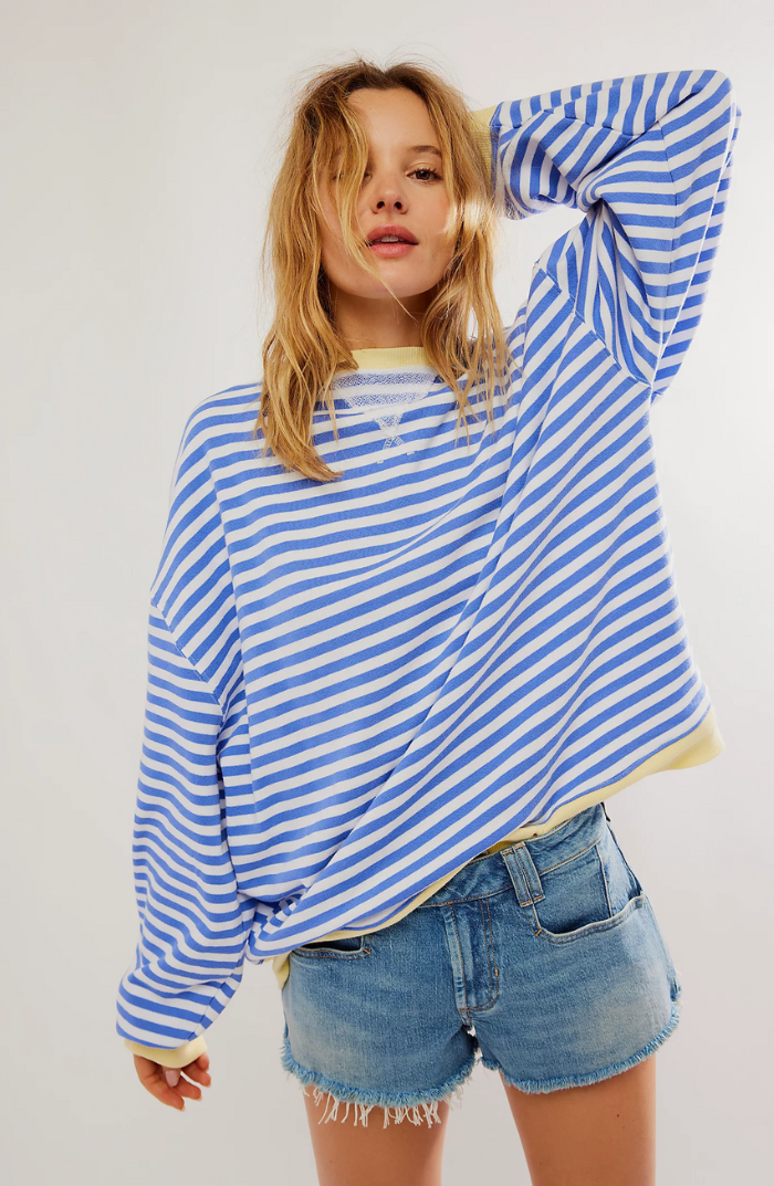 Comfy Horizontal Knit Women's Sweater - Luxivelle
