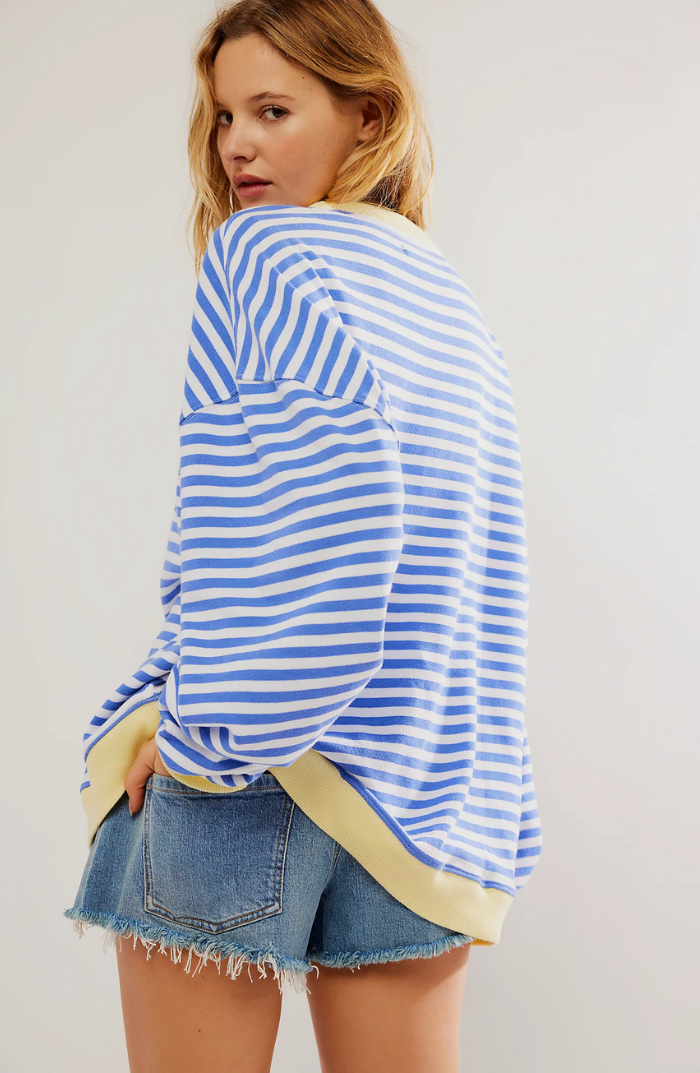 Comfy Horizontal Knit Women's Sweater