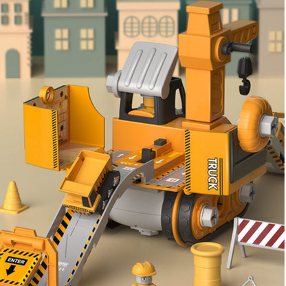 Big Builder - Kids Construction Vehicle Play Set