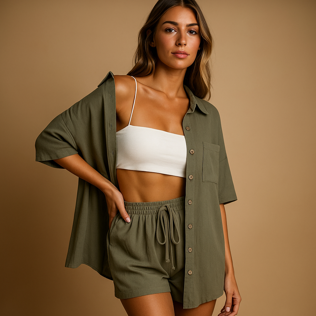 Comfortable Casual Women's Lounge Wear Set - Luxivelle
