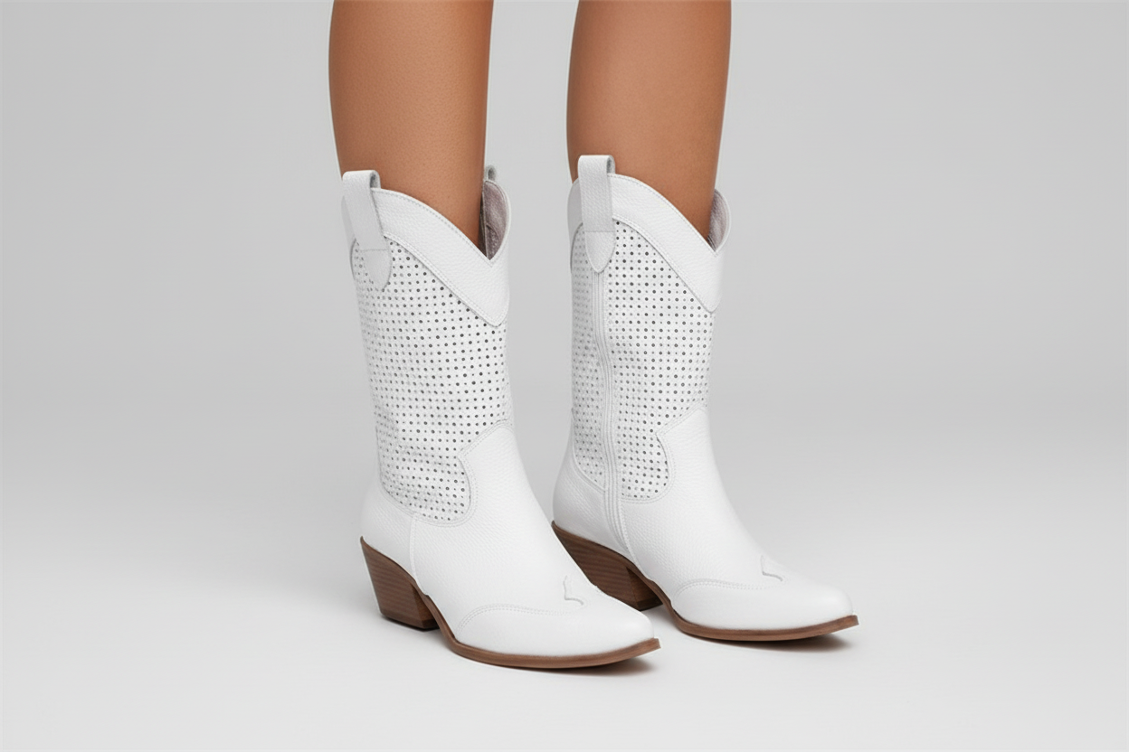 Fashionable Western Ankle Boots for Women - Luxivelle