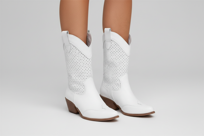 Fashionable Western Ankle Boots for Women - Luxivelle