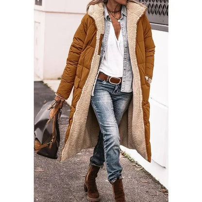 Warm Faux Fur Reversible Coat