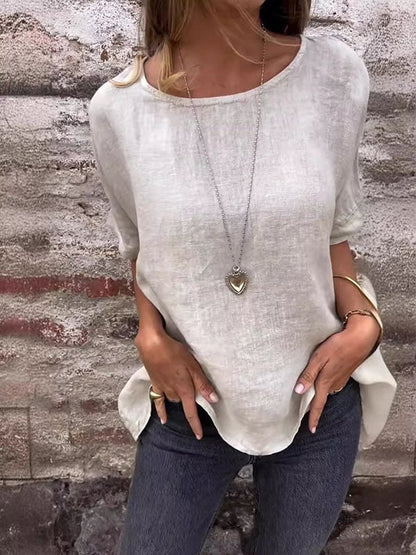 Simple Casual Women's Blouse