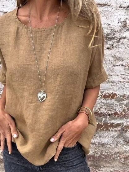 Simple Casual Women's Blouse