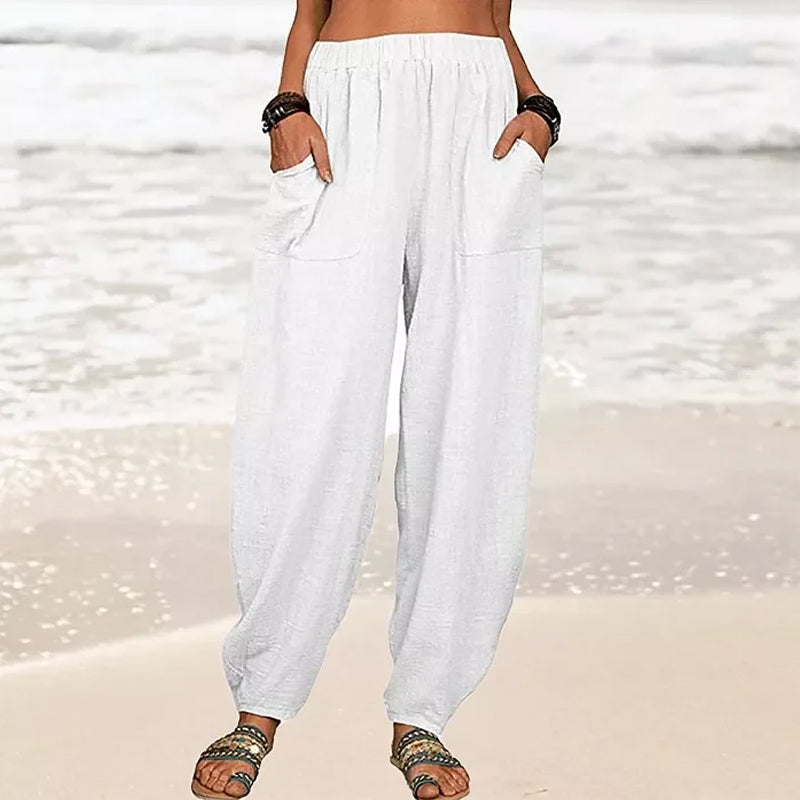 Comfortable Lightweight Beach Trousers - Luxivelle