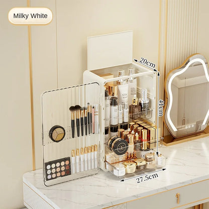 Premium Makeup Case - Compact Cosmetic Storage Box