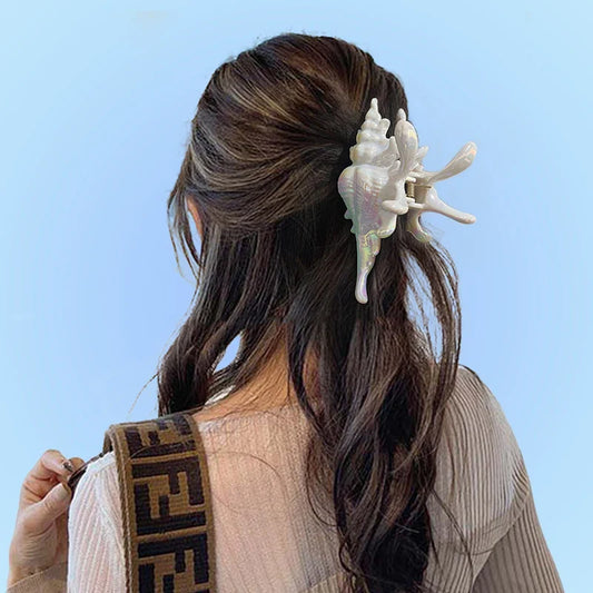 Beachy Seashell Hair Clips for Women - Luxivelle