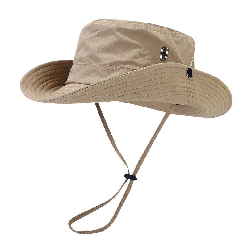 Women's Breathable Summer Sun Hat with Wide Brim Protection