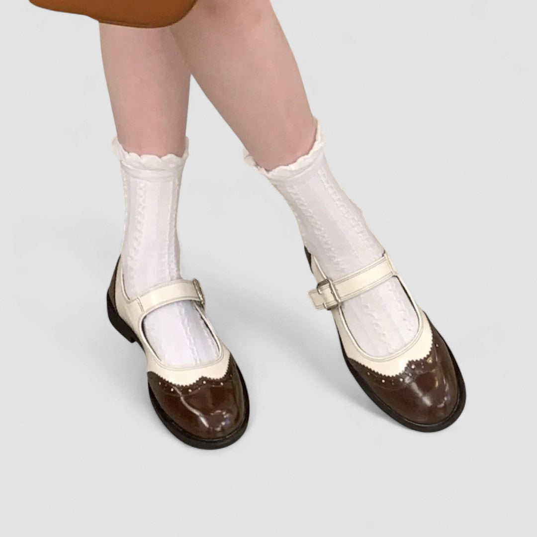 Classic Mary Jane Flat Shoes