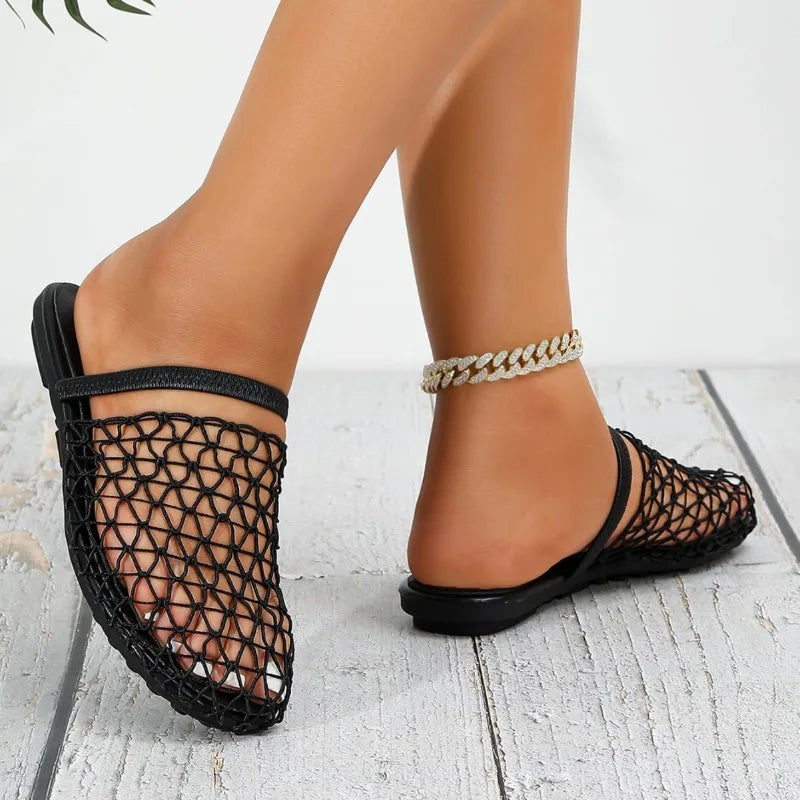 Breathable Toe Loop Sandals