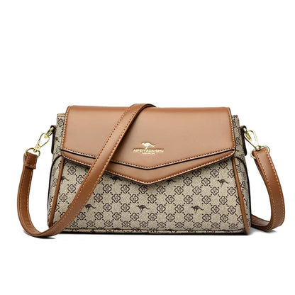 Retro Chic Shoulder Handbag