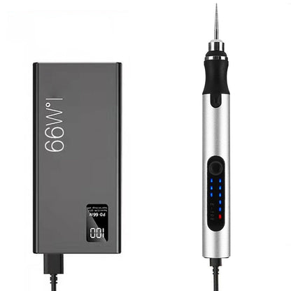 Portable Electric Engraving Tool Kit for Metal and Wood