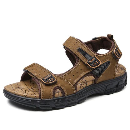 Comfortable Fit Men's Leather Sandals