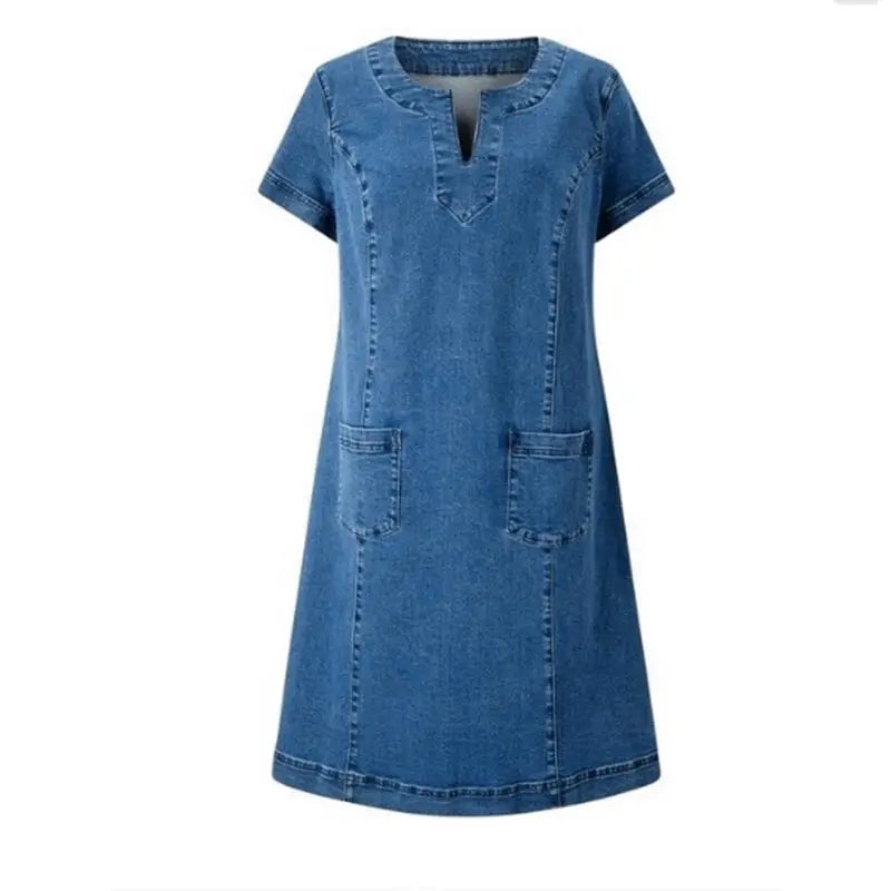 Comfortable Lightweight Blue Dress