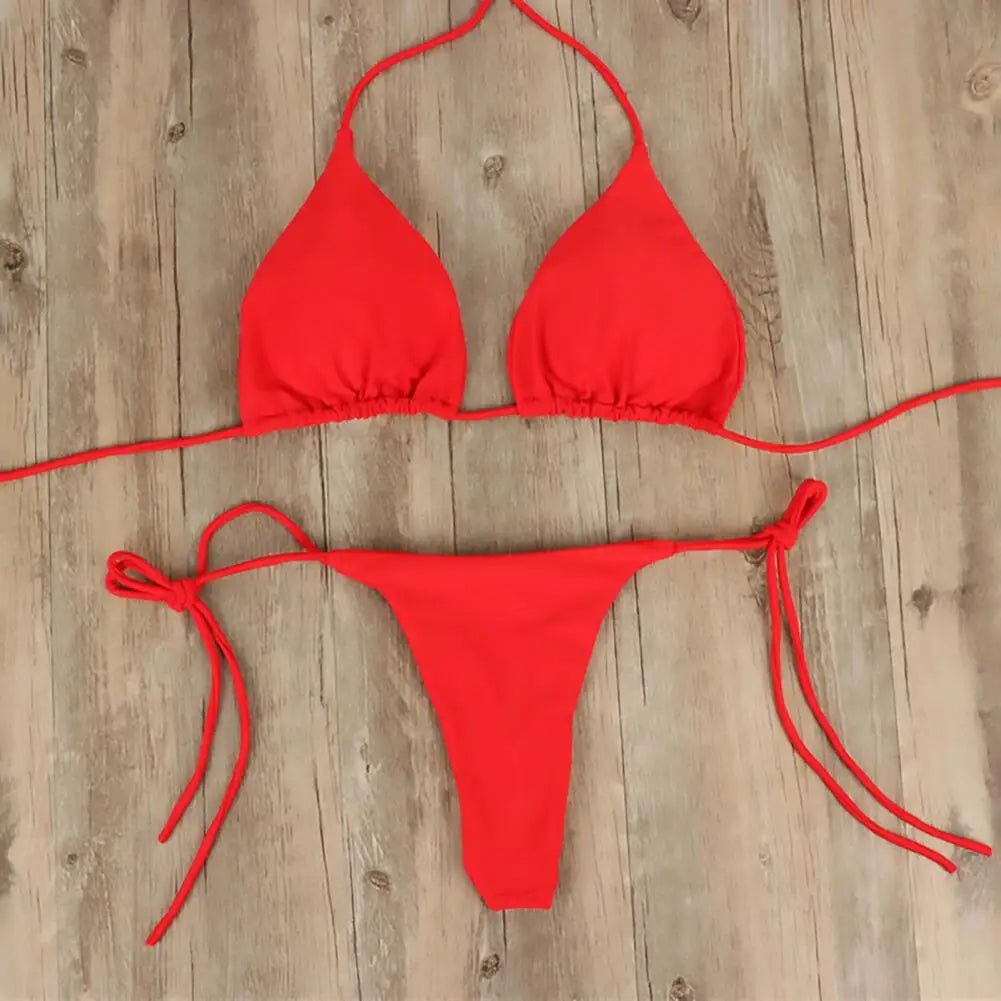 Breezy | Women's Bikini Set - Two Piece Swimsuit with Adjustable Straps-3