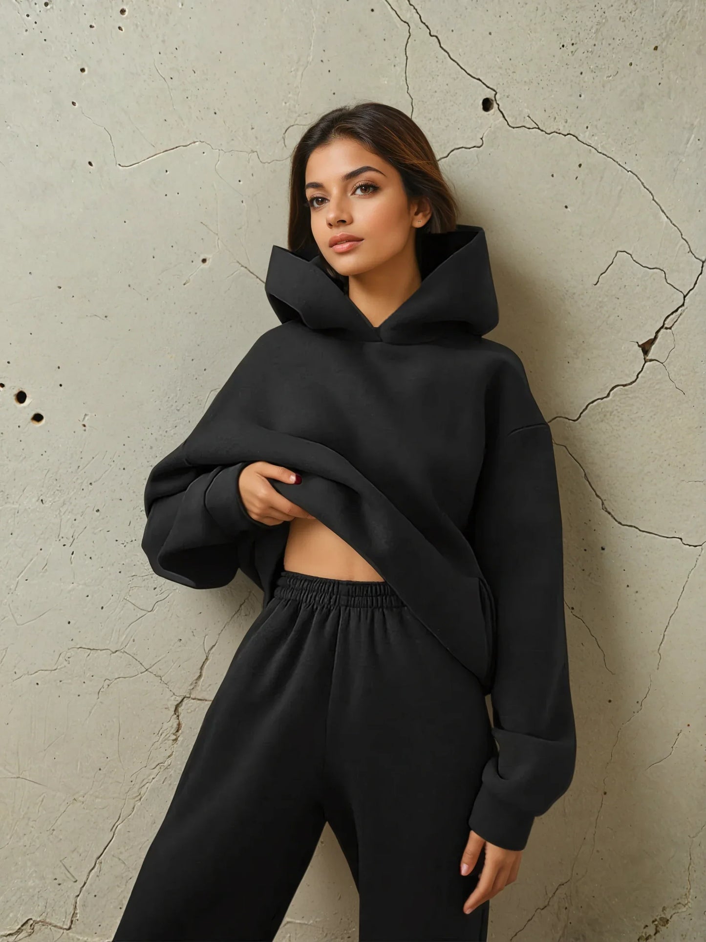 Sophia | Soft Cozy Fleece Lounge Set