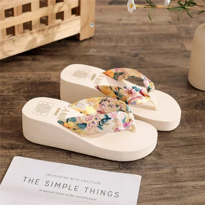 Fabulous | Platform Sandals for Women - Chic Wedge Flip Flops-5