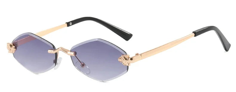 Classic Ladies Retro Metal Sunglasses