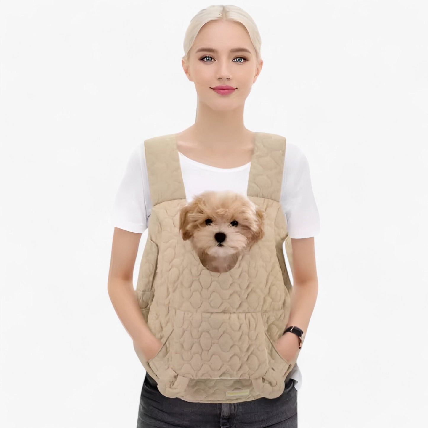 Large Comfortable Pet Backpack Carrier for Cats Dogs - Luxivelle