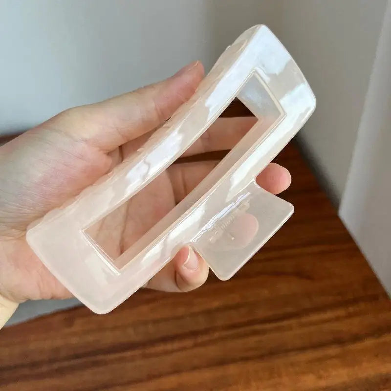Large Hair Clips for Thick Hair Women Geometric Claw Accessory