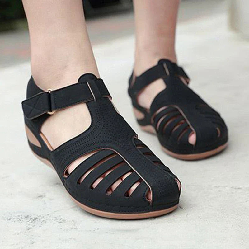 Nina | Sandals for Women - Orthopedic Wedge Design-4