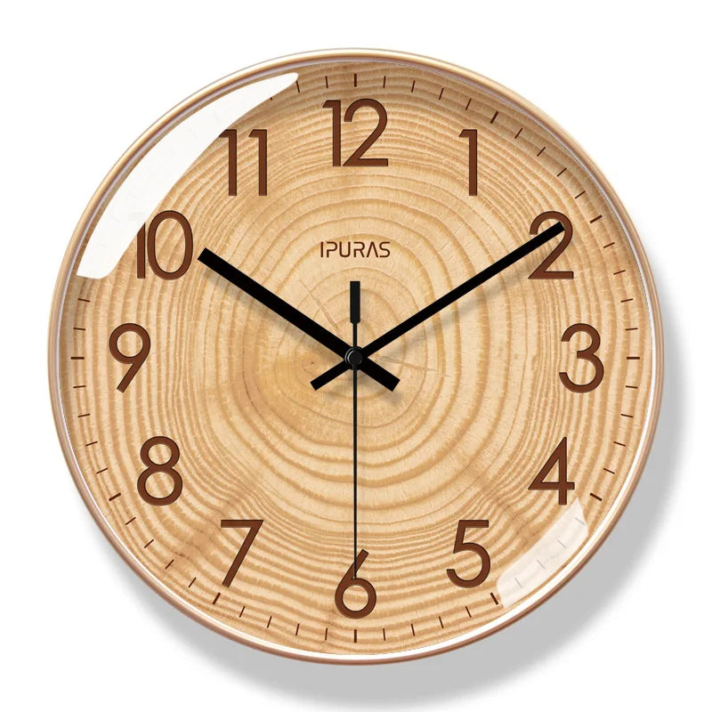 Simple Nordic Wall Clock