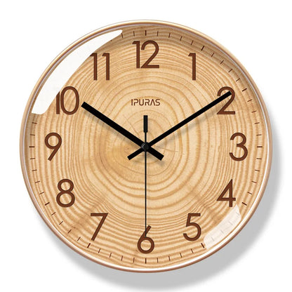 Simple Nordic Wall Clock